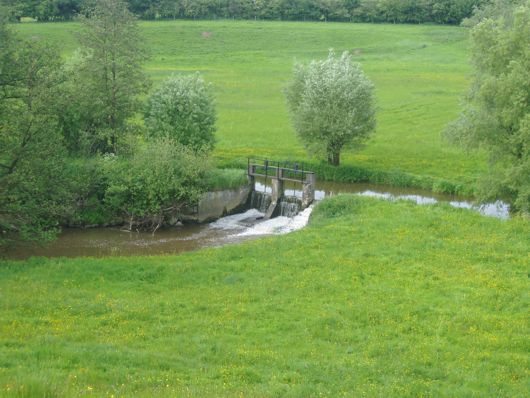 Een sluisje.