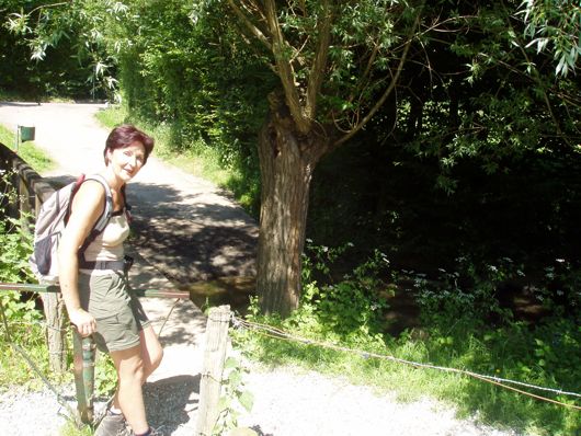 Iets officiler wandelmolentje, naar de volgende brug.