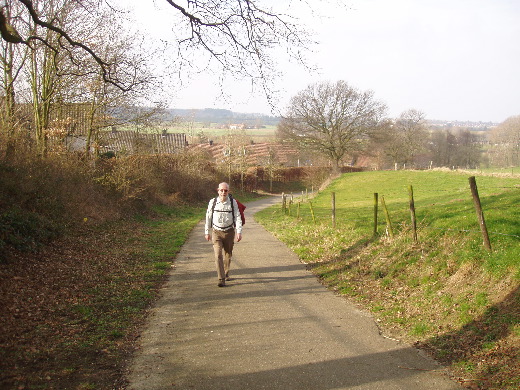 Voor het eerst zonder jas in 2008.