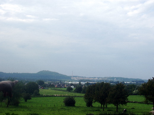 De St. Pieterberg in de  verte.