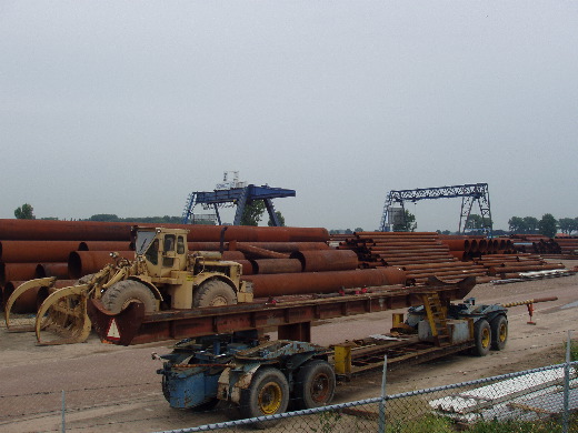 Het industriegebied van Heusden.