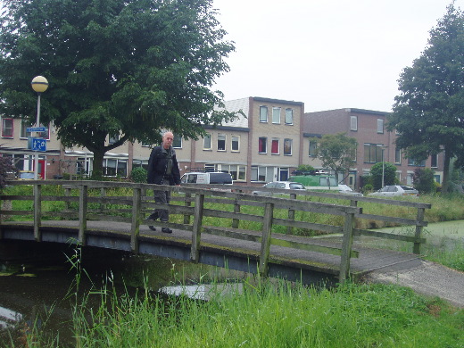 De aanlooproute vanuit Gouda.