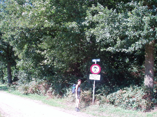 De Grensweg met de Oosterburen.