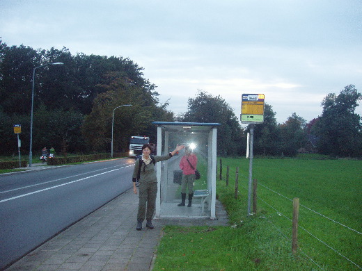 De bus naar terug naar Doetingem.