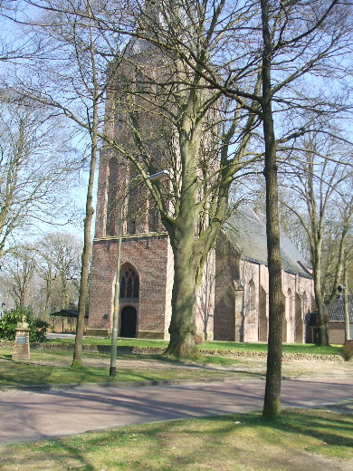 De kerk van Sleen.