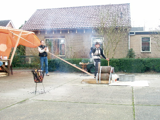 Loop een afgevuurd.