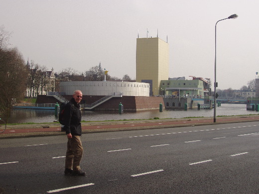 Uitzicht op het Groninger Museum.