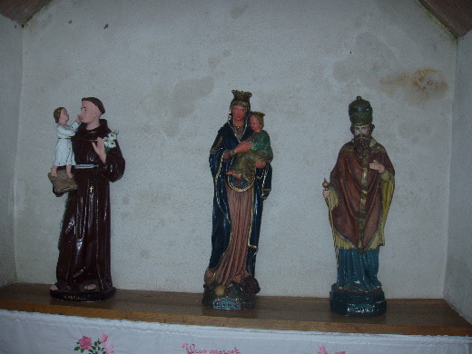 Franciscus van Assisi, Maria en het kinneke Jezus en de Paus.
