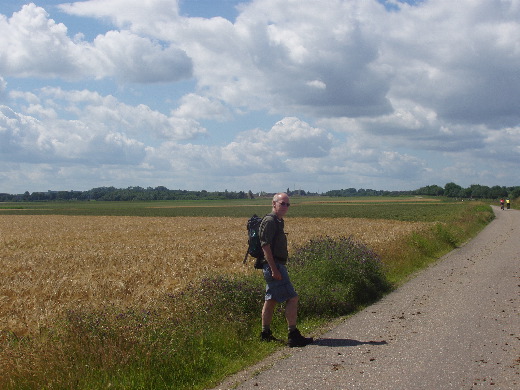 Inmiddels langs het Albertkanaal.