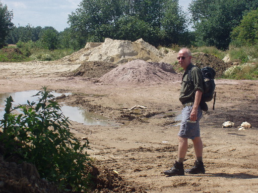 Voorbereidingen tot uitbreiding van de golfbaan. Holenr. 86!.