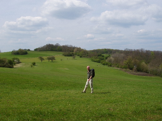 Het golfterrein.