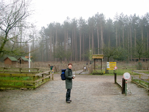 Domein de Bovy met Rozemarijn en Brave Hendrik in de achtergrond.