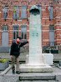 Monument aan gevallen Lummenaars van twee wereldoorlogen.