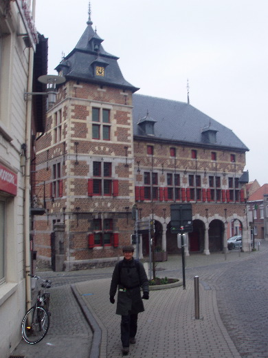 Het stadhuis van Borgloon van 1680.