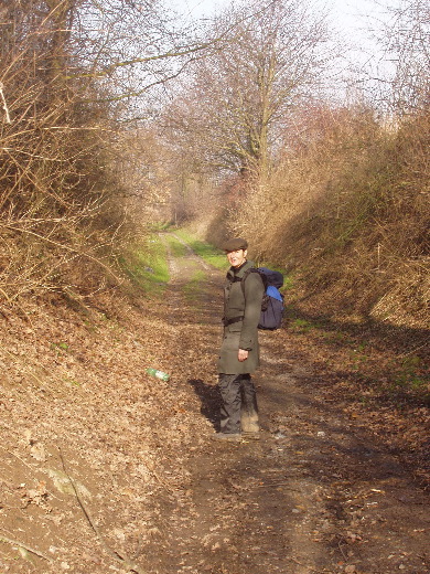 De juiste holle weg gevonden.