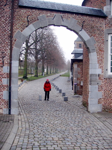 De oude poort van Landcommanderij Alden Biezen.