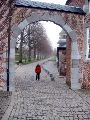 De oude poort van Landcommanderij Alden Biezen.