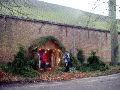 Kerststalletje bij de St.Stefanuskerk.