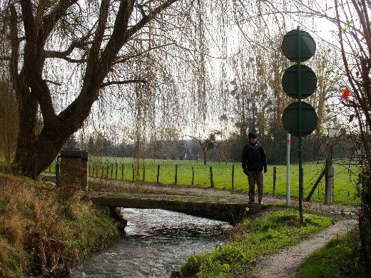 De oversteek van de Voer.