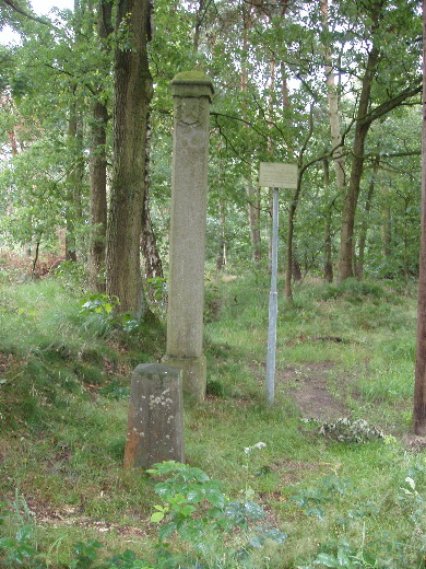 Douanepaal 5  geflankeerd door Grenssteen 173C.