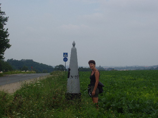 De GP 72 stond langs de weg.