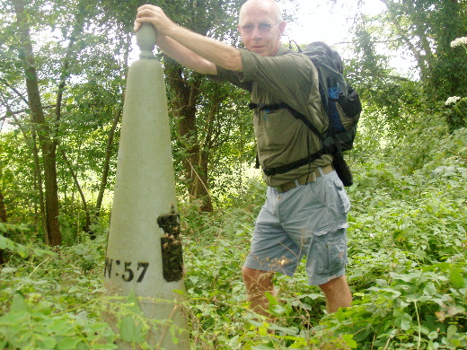 De GP 57 stond tussen het onkruid.
