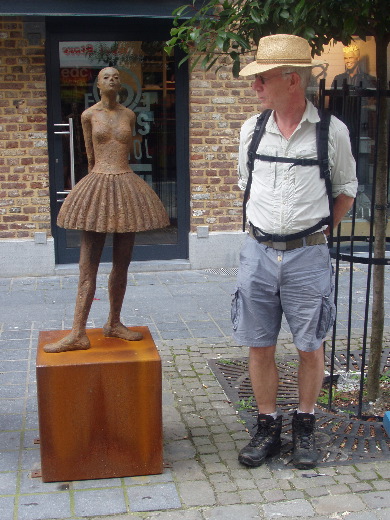 Het Danseresje van Degas in Maaseik.