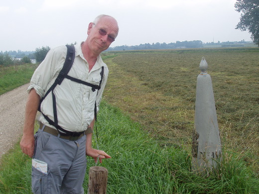 GP 114n stond gewoon langs de weg.