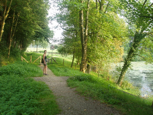 Een leuke wandelroute ontdekt achter een kasteel bij Stein.