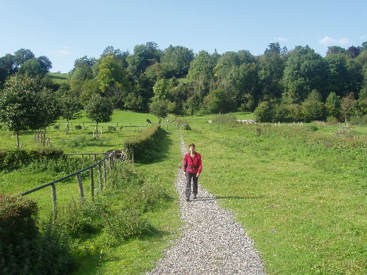 Via Noorbeek lopen wij het Krijtlandpad.
