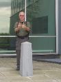 Hier ligt de GS 213 begraven onder een kapitaal gebouw, de schamele realizatie van het geplande complex.