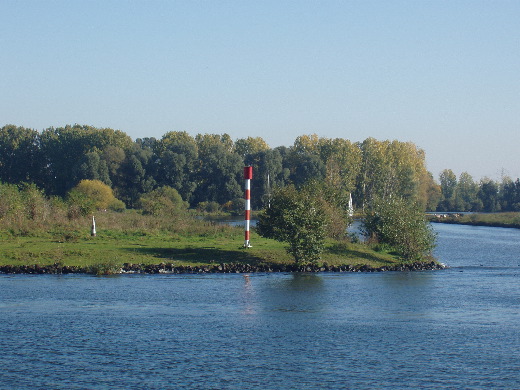 GP 126n is aan de overkant zichtbaar.