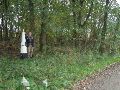 Weer 500 meter recht door het land GP 189 aan een weggetje.