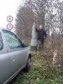 Volgens Eef Berns bestond GP 48b niet meer.<br> Inmiddels van Peter Driven begrepen dat hij inmiddels verplaatst is.<br> Nu duidelijk zichtbaar vanaf de overkant van de Sluis.<br> Hier hebben wij geen wandeling aan besteed.