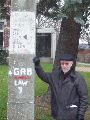De wandelpaal van Moelingen.
