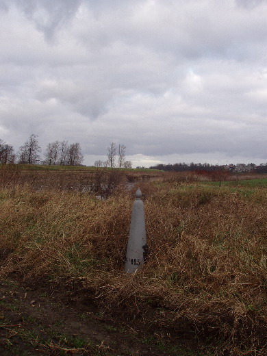 GP 115n. Deze maakt de verzameling ijzeren palen kompleet tussen Vaals en Thorn.