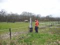 Eerst iets te vroeg afgeslagen voor GP 158. Kleine omweg van 10 minuten. Paal was gewoon van de weg af zichtbaar.