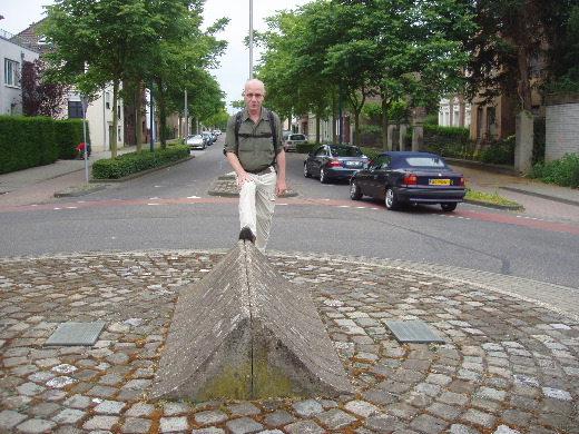 Tot 1968 stond deze richel nog over 2 km Nieuwstraat uitgestrekt.