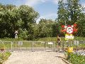 Bij deze voetgangersoversteekplaats weer richting Kerkrade gelopen.