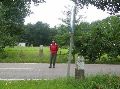 Het GP 263 paar waar de grens naar het noorden gaat langs de Heringsbosch.
