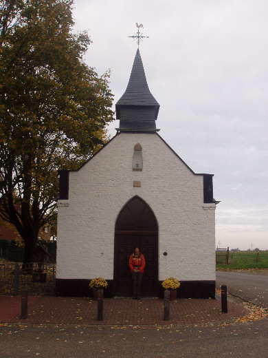 Vertrekpunt vanuit het Kapelletje van Spaanshuisken.