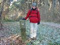 Tot grenspaal 425 mogen langs een wandelpad verder. Beginnende met grenspaal 421.