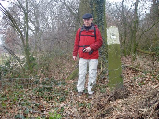 Bij 578 eindigt de bosrand.