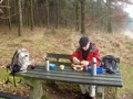 Lunch vlak bij 580.