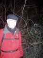 Zicht vanaf de weg op 592. Geen wonder dat wij hem op de heenweg gemist hadden.