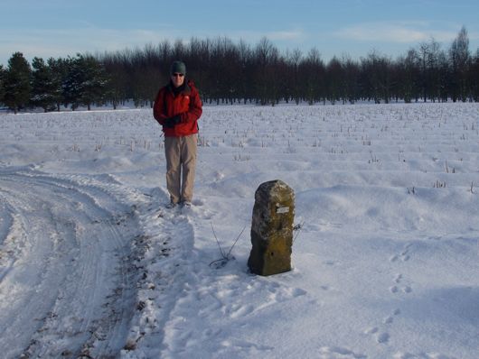 452 in de buurt van een trappistenklooster.