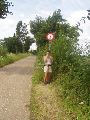 Deze twee wandelpaden zijn verboden voor voetgangers.